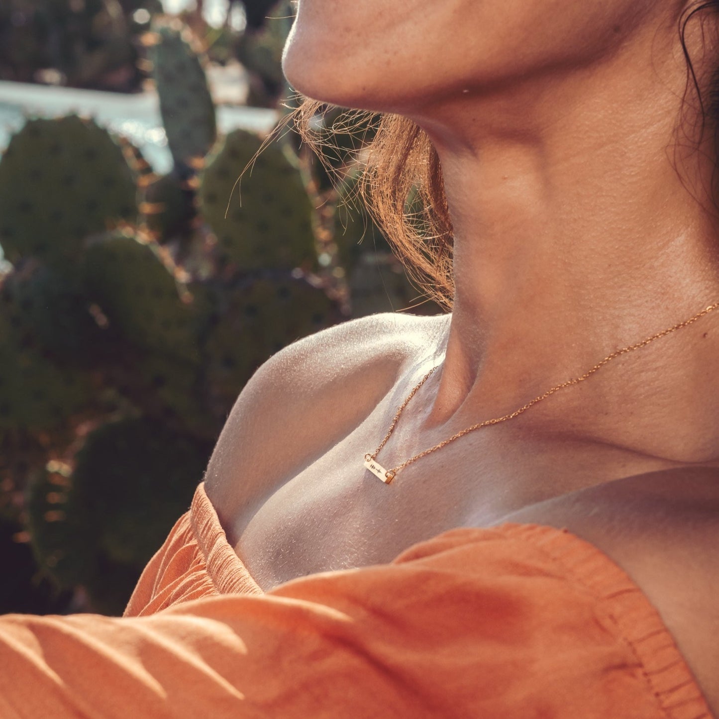 Horizontal Bar Necklace