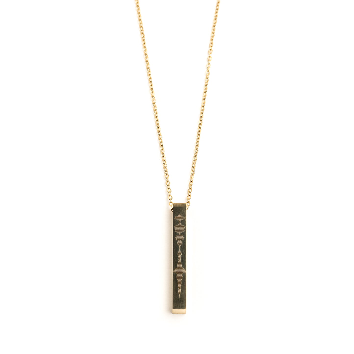 3D Bar Necklace